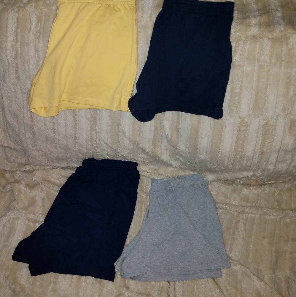 4 shorts size large womans